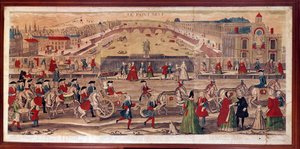 View of the Pont-Neuf in Paris by Unknown artist
