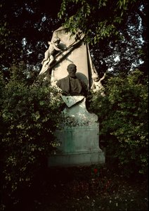 View of the tomb of Franz von Suppe at the central cemetery of Vienna