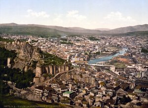 View of Tbilisi, capital of Georgia by Unknown artist
