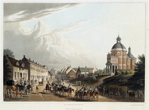 Waterloo: convoy of French cannon back from the front, July 24 by Unknown artist