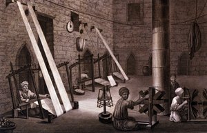 Weaving in Egypt in the 19th century by Unknown artist