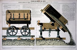Western Railway Earthmoving Wagon by Unknown artist
