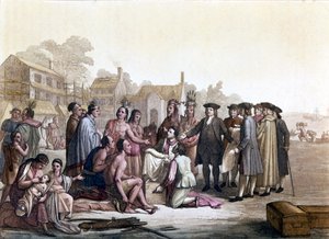 William Penn Deals with the Acquisition of Land with the Indians of America