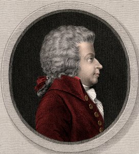 Wolfgang Amadeus Mozart 1756-1791 by Unknown artist