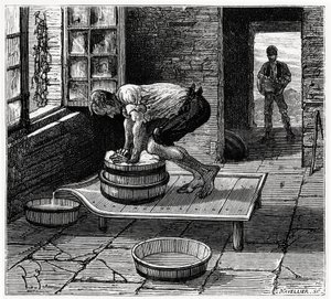 Work of the Tomme by a Cheesemaker from Auvergne - in 