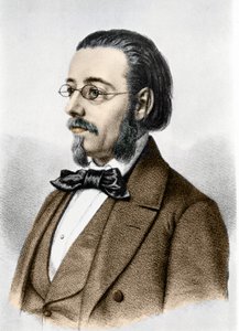 Portrait of Bedrich Smetana (1824-1884), Czech composer and pianist.