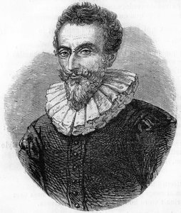 Portrait of François de Malherbe. French poet (1555 to 1628). Engraving of 1866.