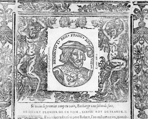 Portrait of Henri I, King of France from 1031 to 1060