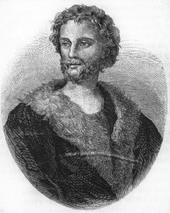 Portrait of Mathurin Régnier, French poet (1573 to 1613) by Unknown artist