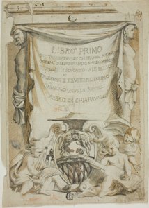 Design for Title-Page for Guitar Manual by Ferdinando Valdambrini by Unknown Italian