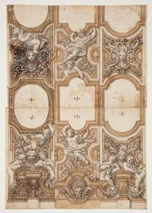 Project for Ceiling Decoration by Unknown, Italian