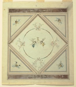 Ceiling of a Bedroom, 1820-23