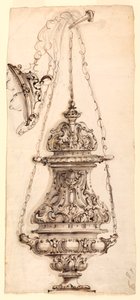 Drawing, Censer, 1730–60