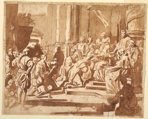 Clement XI Vesting His Niece as Nun, ca. 1700