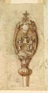 Crest of a Processional Staff, 1600–1650 by Unknown artistUnknown artist