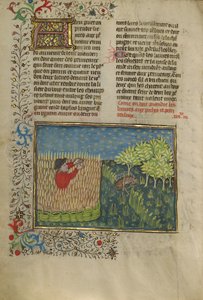 A Hunter and a Netted Hare by Unknown artist