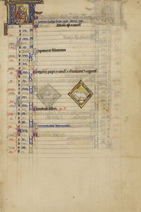 A Man Cutting Vines; Zodiacal Sign of Aries by Unknown artist