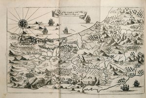 A Map of the Country and City of Panama. Part. 3 : Chap : 5. (engraving) by Unknown artist