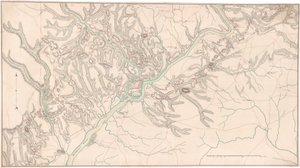 A Map showing Middle Atlantic Colonies: Army Positions by Unknown artist