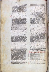 A Page from the 11th Century Bible