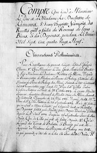 Account Book for the Year 1789 of Property of the Duke of Rochefoucauld Liancourt by Unknown artist