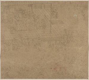 Album of Daoist and Buddhist Themes: Kings of Hells: Leaf 38