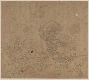 Album of Daoist and Buddhist Themes: Search the Mountain: Leaf 42