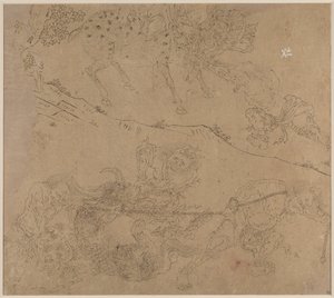 Album of Daoist and Buddhist Themes: Search the Mountain: Leaf 47