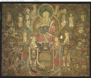 Amitabha Buddha with Assembly