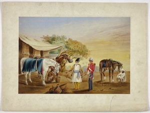 An Arab Horse Merchant