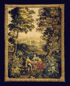 An Audenarde Teniers Tapestry by Unknown artist