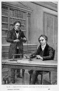 André Marie Ampère sought to understand when François Arago drew two keys from his pocket - in Physique populaire by Emile Desbeaux