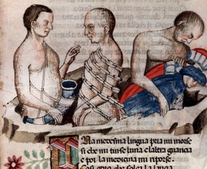 Antaeus the Giant Lowers Dante and Virgil on the Frozen Ground of the Circle of Treachery by Unknown artist