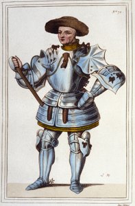 Arthur III of Brittany, Count of Richemont, Constable of France, son of John IV, Duke of Brittany. He fought alongside Joan of Arc at Patay in 1429 by Unknown artist