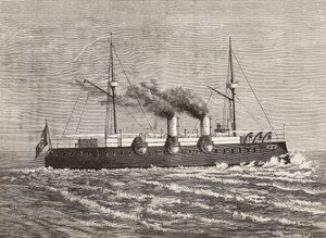 Battleship Etna by Unknown artist
