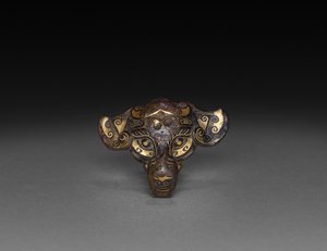 Belt Hook in the Form of a Buffalo or Elephant Head by Unknown artist