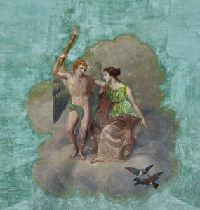 Birds, and Cupid and Psyche (detail) by Unknown artist