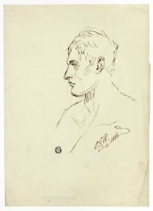 Bust of Young Man in Profile by Unknown artist