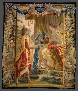 Caesar Sends a Messenger to Cleopatra from The Story of Caesar and Cleopatra by Unknown artist