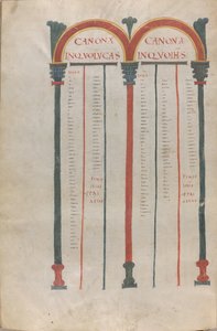 Canonical Tablets of the Four Gospels