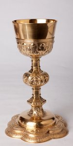 Chalice, Mont Saint-Aubert, Atelier of Lille, France, 1636