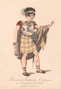Characters from a German Production of Macbeth (one of six etchings) by Unknown artist