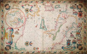 Chart of southern Mediterranean and Adriatic