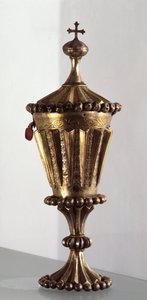 Gilded Silver Ciborium