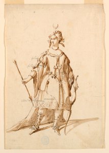 Costume Design: Diana for a Ballet