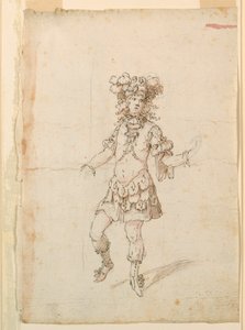 Costume Design: Male Dancer for a Ballet by Unknown artist