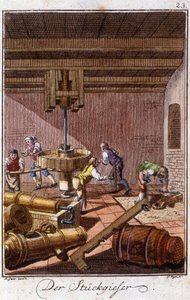Craft Craft: The Cannon Smelters in Their Workshop by Unknown artist