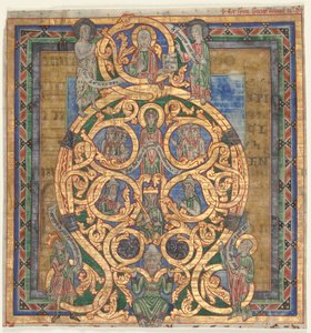 Cutting from an Antiphonary: Initial A[spiciens a longe]: The Tree of Jesse