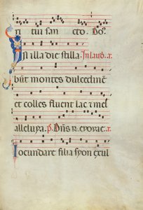 Decorated Initial I by Unknown artist