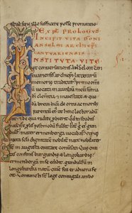 Decorated Initial I by Unknown artist